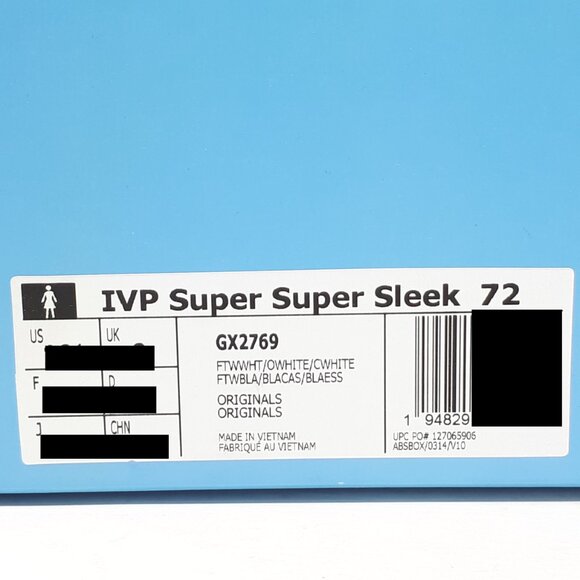 Adidas Ivy Park IVP Super Sleek 72 Beyonce Platform Shoe Sneaker Womens GX2769 - Picture 10 of 12